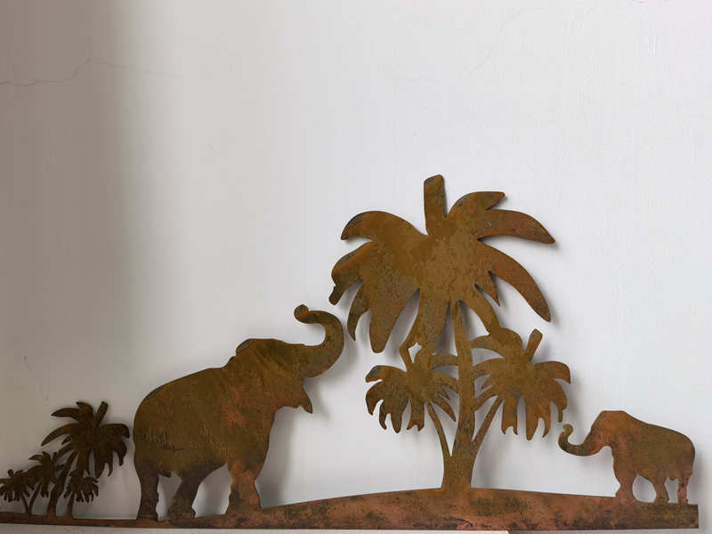 The Influence of Nature in Corten Metal Art